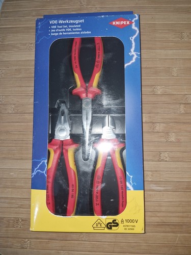 Knipex vde pliers cutter set - vde,