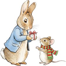 Christmas Peter Rabbit Wall