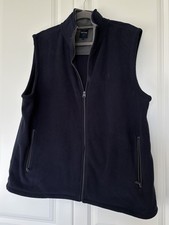 James Pringle Fleece Gilet, Navy Size L