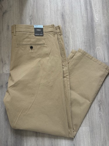 Mens beige regular fit - m&s,