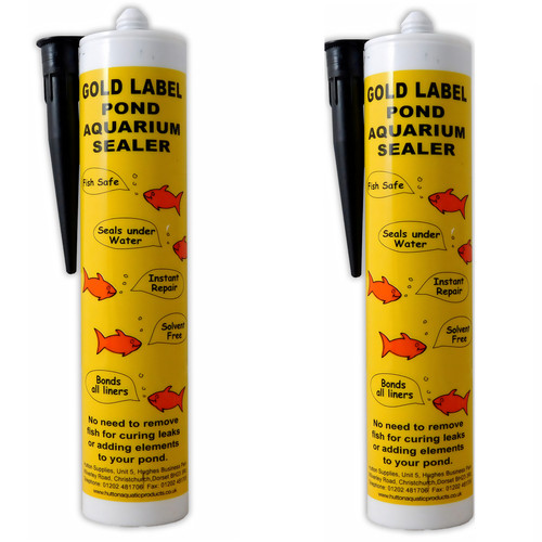 Gold label black - black, underwater