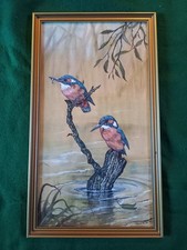 Framed watercolour of