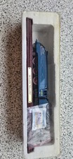 A4 Class Mallard Atlas Edition Model Train Blue 3904 980 and Stamps In Packet