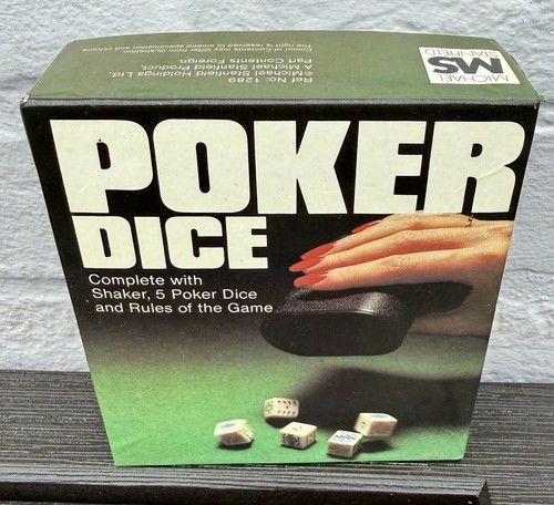Vintage poker dice michael - vintage,