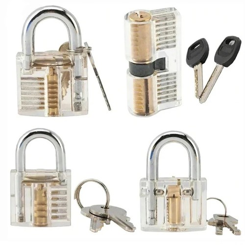 Practice lock visible - lock,