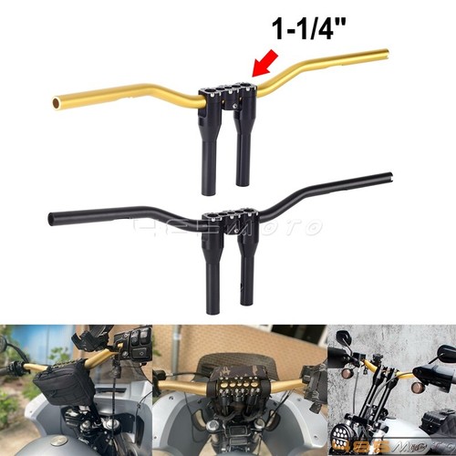 Club style motorcycle - 1-1/4",