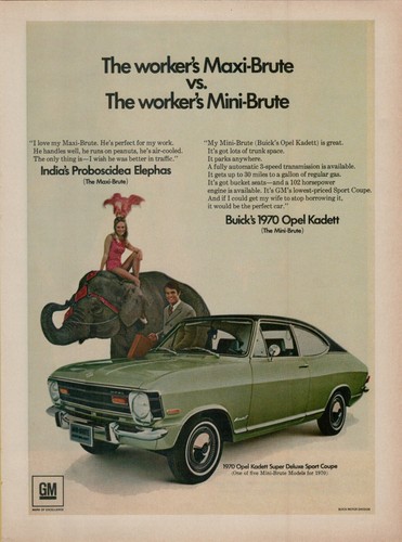 1970 buick opel kadett super - 1970,