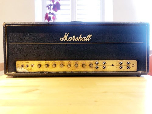 1966 marshall jtm45 100 plexi - marshall,