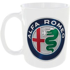 ALFA ROMEO MUG CAR VAN CLASSIC LOGO BADGE GARAGE MECHANIC DEALER OWNER GIFT CUP