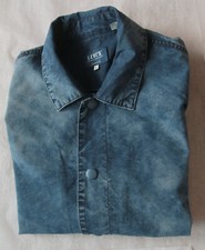 Levi’s Made & Crafted Drop Shoulder Mackintosh Indigo ¾ length Coat - Oversize S