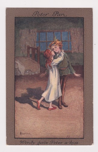 Vintage postcard peter pan - vintage,