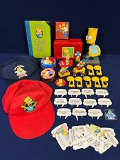 THE SIMPSONS BUNDLE - HATS, SQUIRTERS, FIGURES, BOOK - FREE UK POSTAGE!!