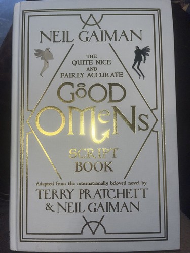 Signed neil gaiman good - gaiman,