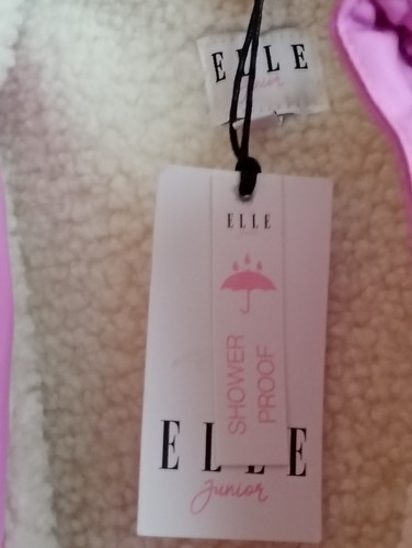 Elle junior girls pink hooded - junior,