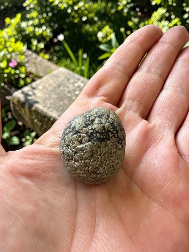 Raw pyrite nodule 48g - nodule, |