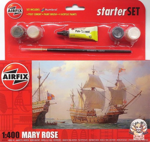 400 mary rose plastic - plastic, model