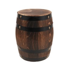 Retro Whiskey Stool Wooden End