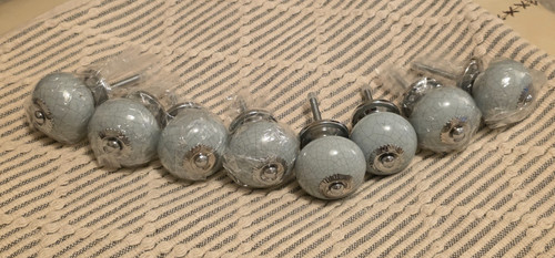 Set decor grey blue - set, 8