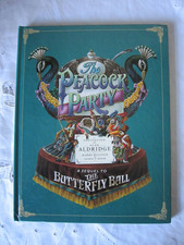 Vintage Hardback Book 'The Peacock Party' SIGNED Alan Aldridge 1st Edition 1979