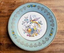 Lovely Vintage Aynsley Cabinet Plate - Bird And Basket - Free Delivery