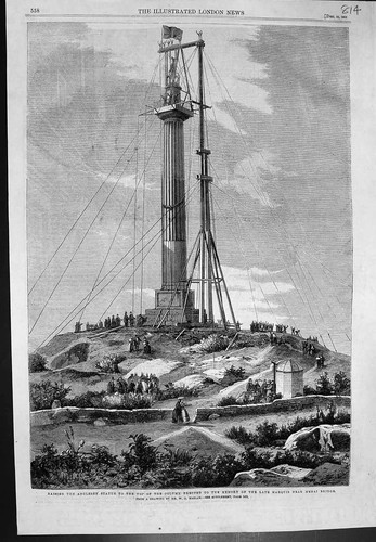 Old print raising - old,