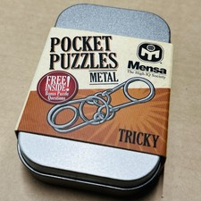 Mensa Pocket Puzzle Metal -
