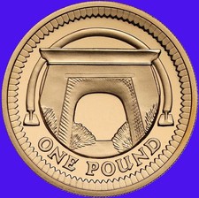 £1 Coin. 2006 QUEEN ELIZABETH II - EGYPTIAN ARCH BRIDGE ONE POUND COIN BUNC.