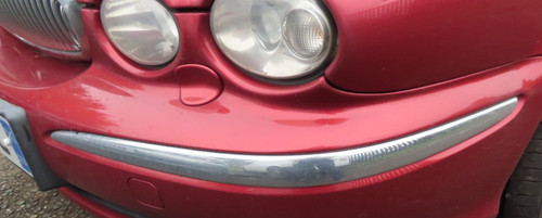 Jaguar type bumper chrome - x-type,