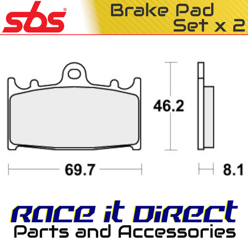 Brake pads for suzuki - suzuki, gsx