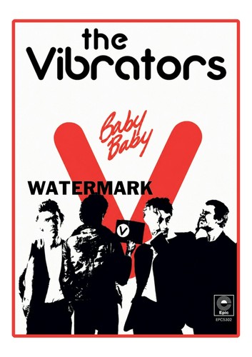 The vibrators poster - vibrators,