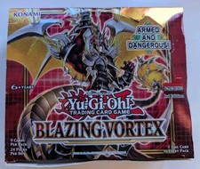YUGIOH! BLAZING VORTEX BOOSTER BOX (24 PACKS) 1st EDITION