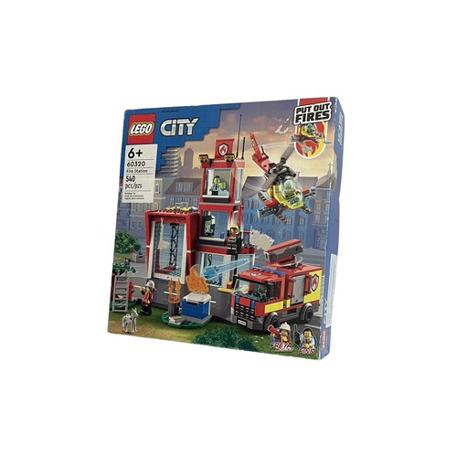 Lego city fire station - fire,