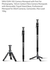 Sirui Svm-165 Carbon Fiber