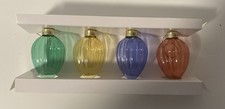 Set Of Four Small Coloured