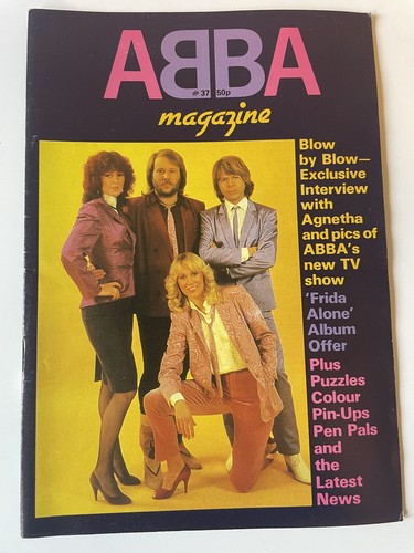 Abba fan club magazine 37 - ,