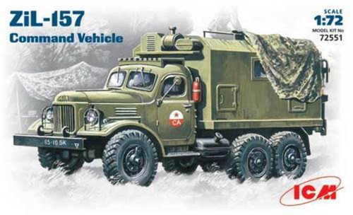 Icm 72551 soviet zil 157 - icm, zil-157