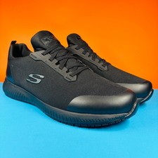 Skechers Squad SR Myton Work Sneakers - UK11 - Black - New No Box