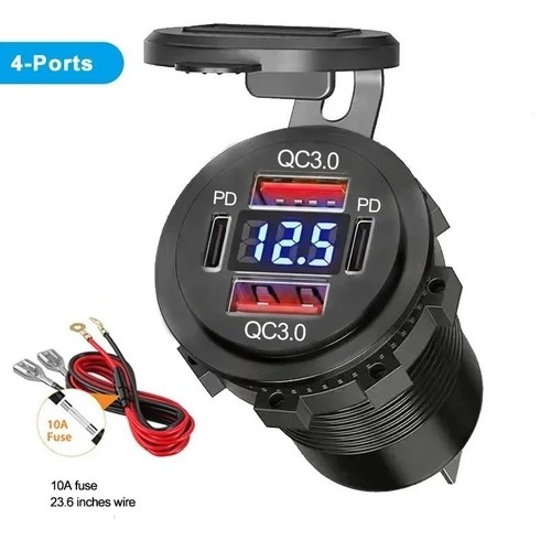 12v usb socket charger camper - 12v,