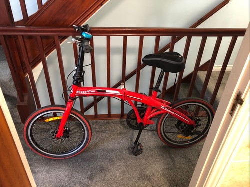Folding bike shimano gears - bike, 6