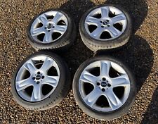 MINI Cooper S R53 R56 One 17 Inch 5 Spoke Star Bullet Alloy Wheels & Tyres JCW