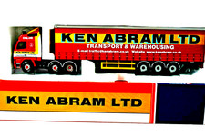 Corgi 1:50 CC12411 VOLVO FH12 Truck & Curtain Trailer in KEN ABRAM Ltd Transport