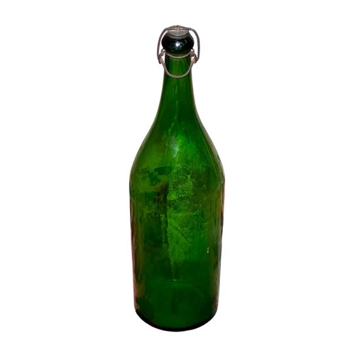 Antique green glass - green, swing