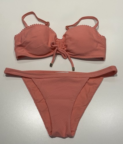 Heidi klein coral pink - heidi, bandeau