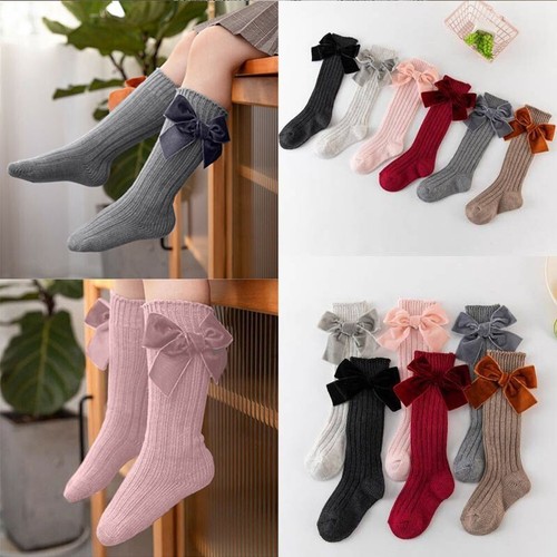Cotton long socks knee high - socks,