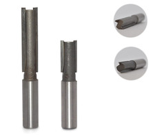 Router bit set - set, shank