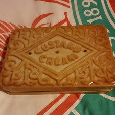 Giant Custard Cream Biscuits