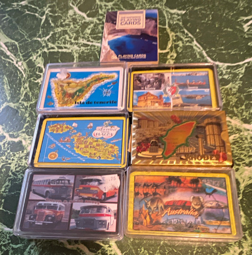 Souvenir travel playing card - travel,