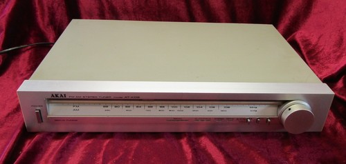 Vintage akai k02 - at-k02, fm/am