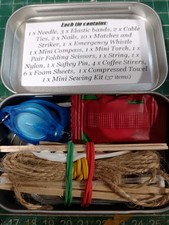 SURVIVAL TIN Outdoor Bushcraft