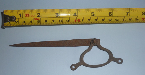 Antique brass and steel - antique, bell